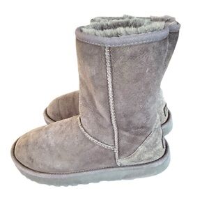 Ugg classic Gray Shearling Lined Boots